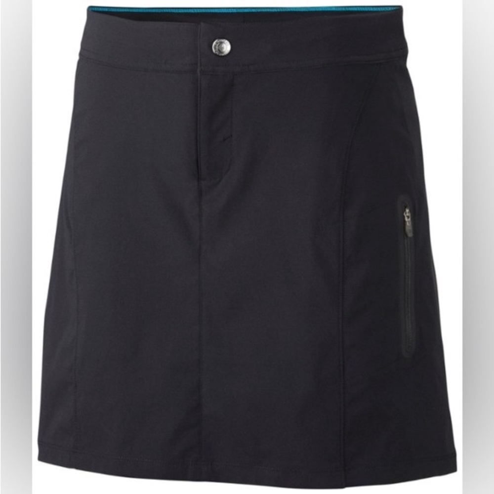 Columbia Sportswear "JUST RIGHT" Omni-shield skort SZ 8 black
